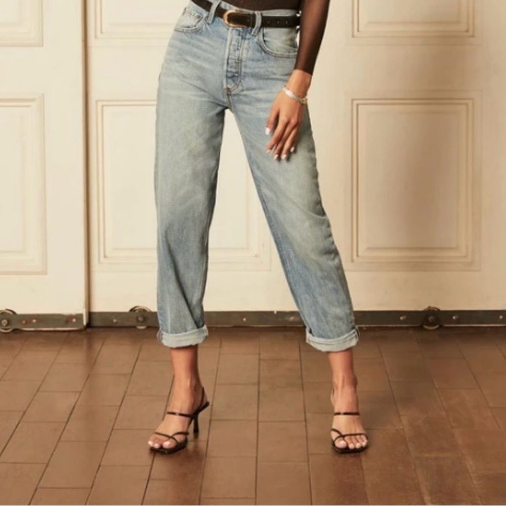 Boyish Women's Button-fly High Rise Blue Jeans Size 30